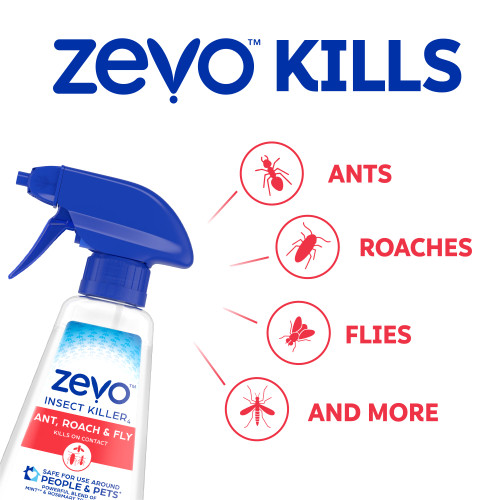 Zevo Multi-Insect Killer - Ant, Roach, Fly 12oz - Image 4